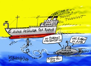 Polèmica pel transvasament d’aigua dessalada des d’altres comunitats a&nbsp;Catalunya..