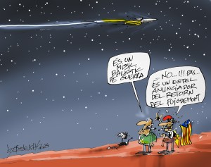 un objecte volador no identificat es presenta per setmana&nbsp;santa.