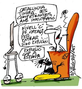 El traspàs d’immigració permetrà a Catalunya exigir el català per evitar&nbsp;l’expulsió