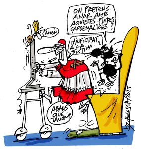 Els cardenals purpurats es tanquen en conclave a la&nbsp;Sixtina.