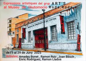 “Expressions Artístiques al Roda Roda” amb Ramón Ruíz, Amadeu Bonet, Enric Rodríguez, Joan Bosch i Ramón&nbsp;Lladós