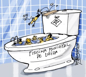 Piscines a Lleida. Les basses del&nbsp;Cagat.