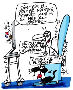 Dimiteix el primer ministre francés als pocs&nbsp;dies