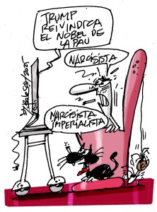 Trump reivindica el Nobel de la&nbsp;Pau