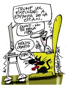 Trump vol espanya fora de la&nbsp;OTAN