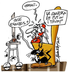 Trump i Putin mantenen una «llarga conversa» hores abans que Zelenski visiti una altra vegada la Casa&nbsp;Bl